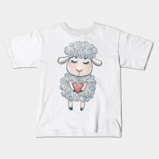 Tender sheep Kids T-Shirt